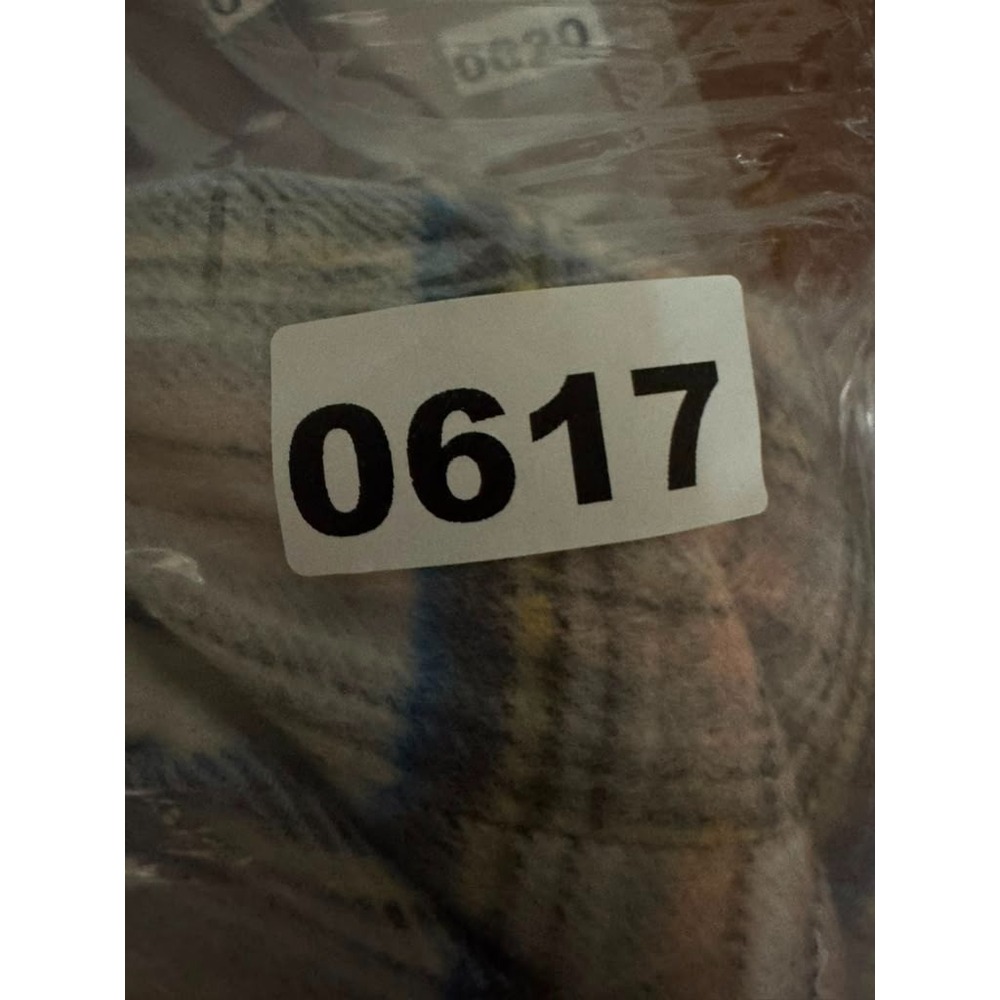 Lands' End Womens Sz L-XL Pastel Plaid Coat Winter Jacket Preppy Luxury Academia - Picture 13 of 13